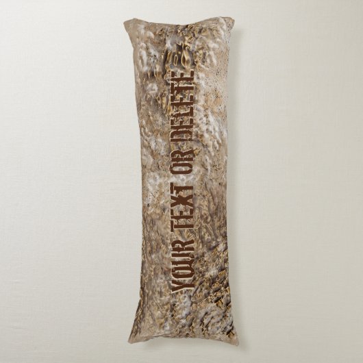 クールな汚れたパーソナライズな抱き枕あなたの文字 ボディピロー (正面縦)