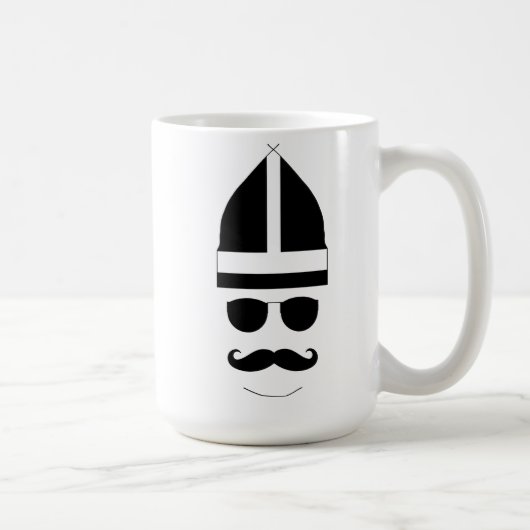クールな法皇 コーヒーマグカップ (右)