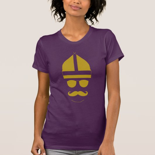 クールな法皇 Tシャツ (正面)