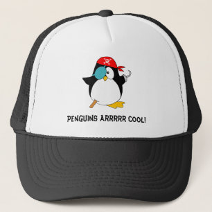 クールな海賊ペンギン キャップ