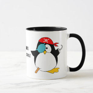 クールな海賊ペンギン マグカップ