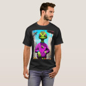 クールな爬虫類 Tシャツ (正面フル)