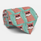 クールな猫のタイ ネクタイ (ロール)