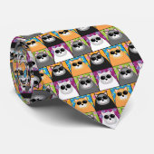 クールな猫のタイ ネクタイ (ロール)