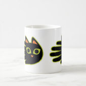 クールな猫のマグ コーヒーマグカップ (中央)