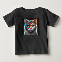 クールな猫の赤ちゃんTシャツ！