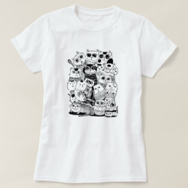 クールな猫のTシャツ Tシャツ
