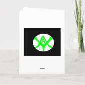 クールな猫カード カード (裏面)