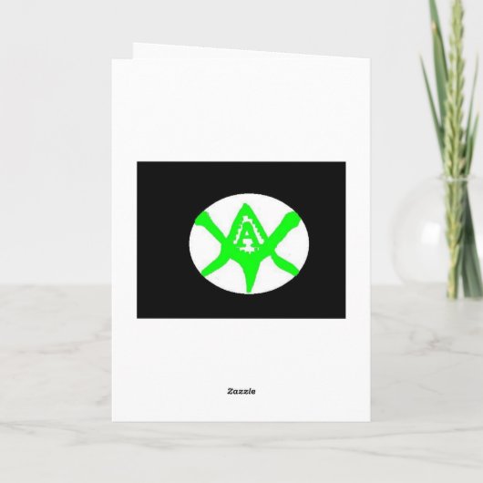 クールな猫カード カード (裏面)