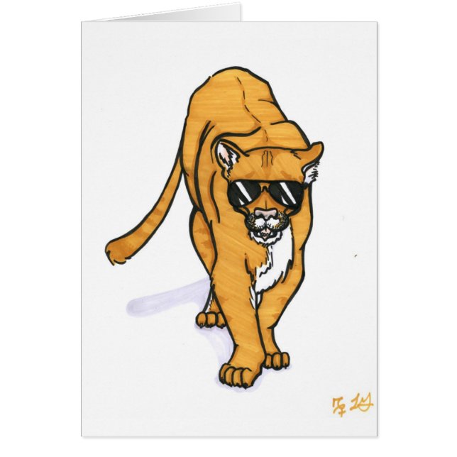 クールな猫 (正面)