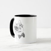 クールな猫 マグカップ (正面左)