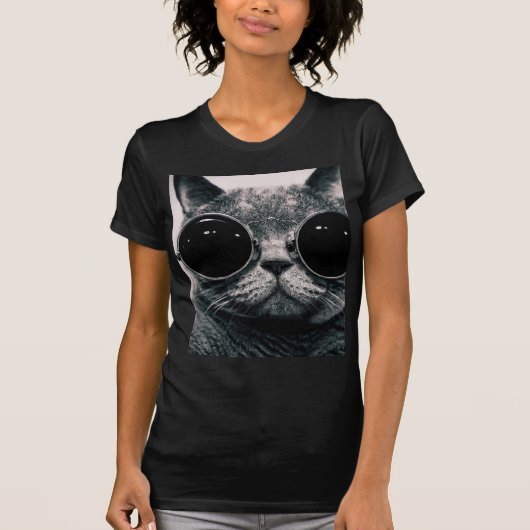 クールな猫! Tシャツ (正面)