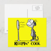 クールな猿を保つこと ポストカード (正面/裏面)