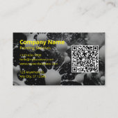 クールな現代ミニマル主義者 名刺 (正面)