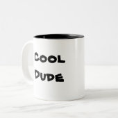 クールな男のマグ ツートーンマグカップ (正面左)