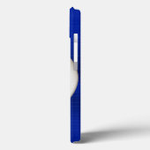 クールな男の子の青くパーソナライズな野球の電話箱 Case-Mate iPhoneケース (裏面 / 左)