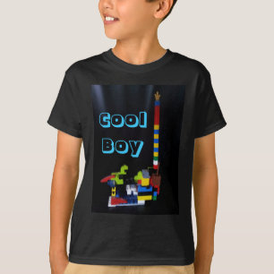 クールな男の子 Tシャツ