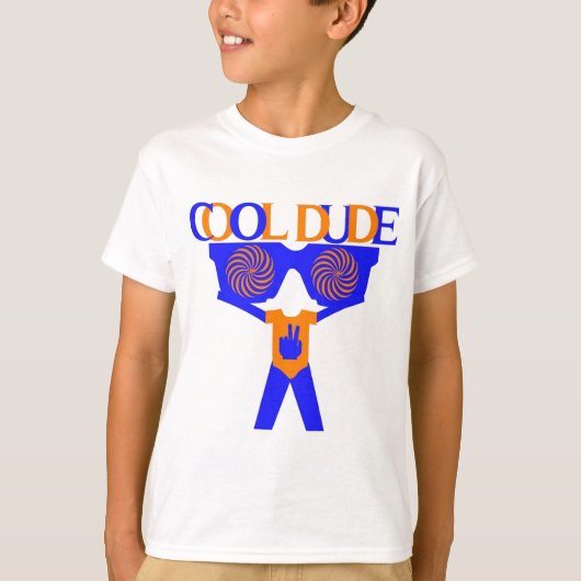 クールな男のTシャツ Tシャツ (正面)