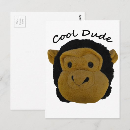 クールな男 ポストカード (正面/裏面)