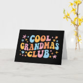クールな祖母のクラブⅢ カード (黄色い花)