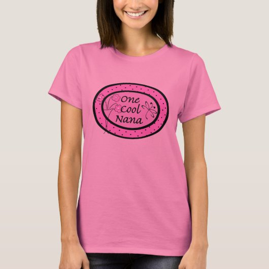 クールな祖母 Tシャツ (正面)