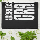 クールな祖父の祖父の世界の最もクールな祖父 キッチンタオル (折り畳み)