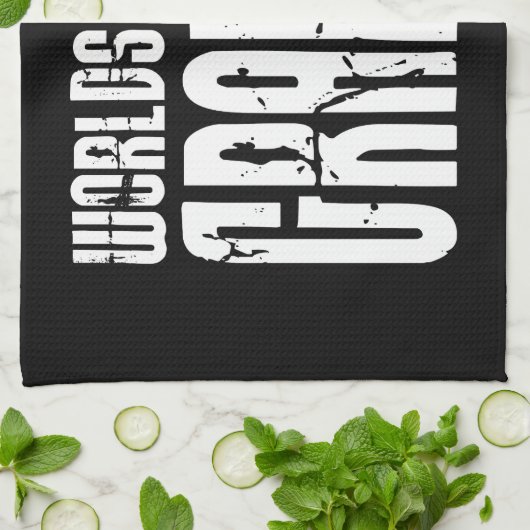 クールな祖父の祖父の世界の最もクールな祖父 キッチンタオル (折り畳み)