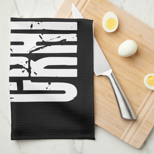 クールな祖父の祖父の世界の最もクールな祖父 キッチンタオル (四つ折り)