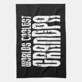 クールな祖父の祖父の世界の最もクールな祖父 キッチンタオル (縦)