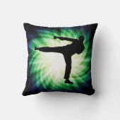 クールな空手の蹴り クッション (裏面)