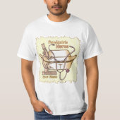 クールな精神科看護師 Tシャツ (正面)