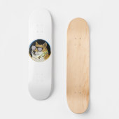 クールな総督: DogecoinはWOWです! スケートボード (正面)