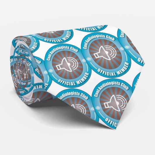 クールな聴覚学者クラブ ネクタイ (ロール)