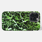 クールな自然の抽象パターン iPhoneケース (裏面横)