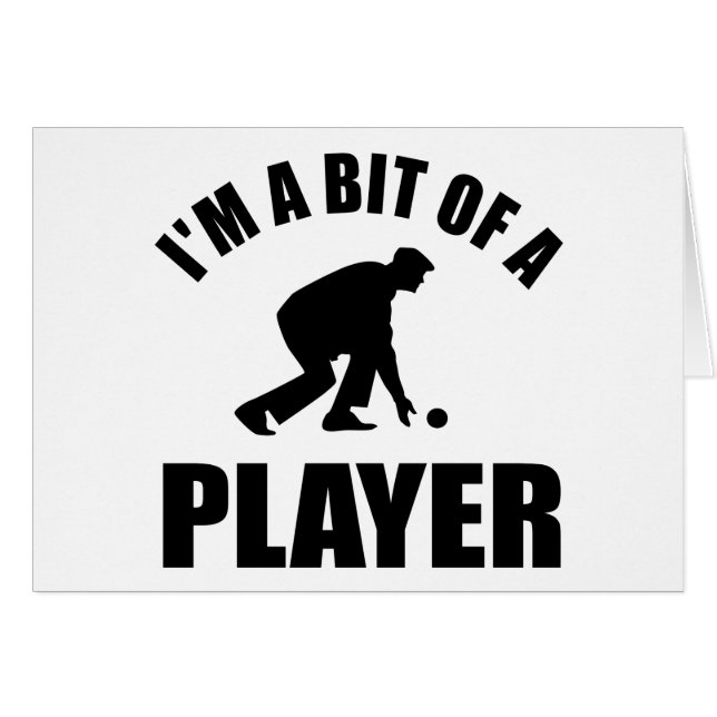 クールな芝生のボーリングのデザイン (正面横)