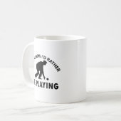 クールな芝生ボールのデザイン コーヒーマグカップ (正面左)