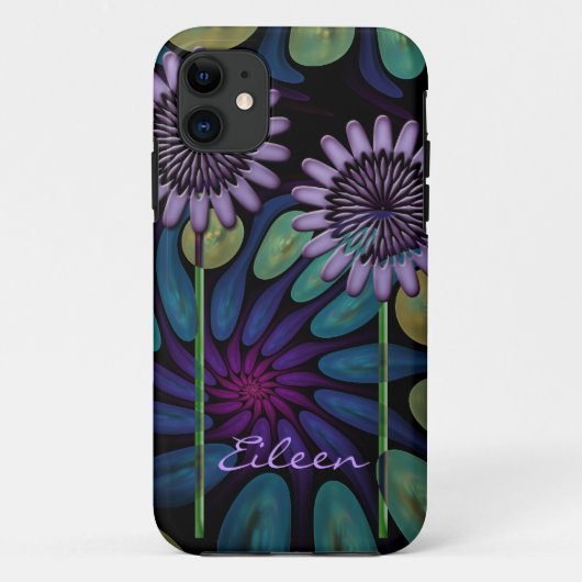 クールな花のiPhone 5の場合 Case-Mate iPhoneケース (裏面)