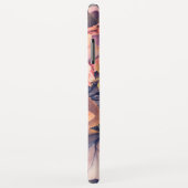 クールな花柄 Case-Mate iPhoneケース (裏面/右)