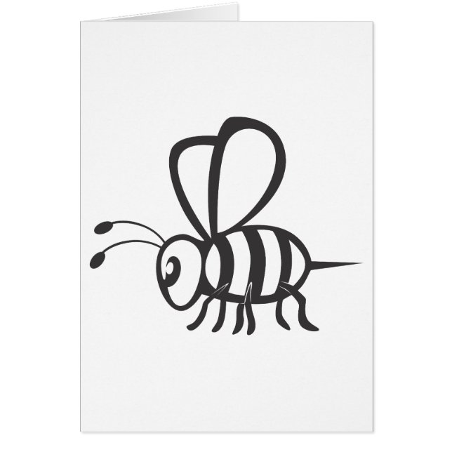 クールな蜂の黒の輪郭のロゴの入れ墨のワイシャツ (正面)