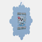 クールな誕生日 オーナメントカード (右)