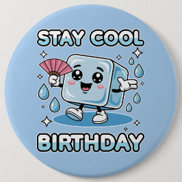 クールな誕生日 缶バッジ