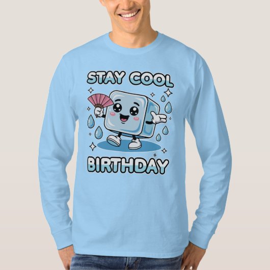 クールな誕生日 Tシャツ (正面)