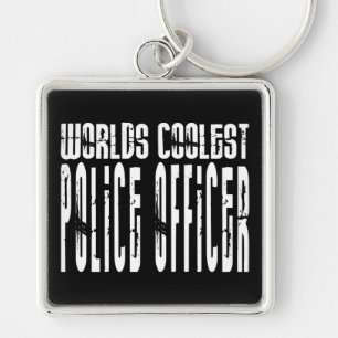クールな警官の世界の最もクールな警官 キーホルダー