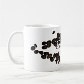 クールな豆のコーヒー豆のマグ コーヒーマグカップ (左)