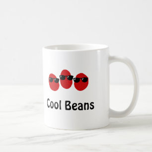 クールな豆のコーヒー・マグ コーヒーマグカップ