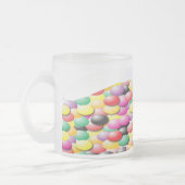 クールな豆! フロストグラスマグカップ (左)