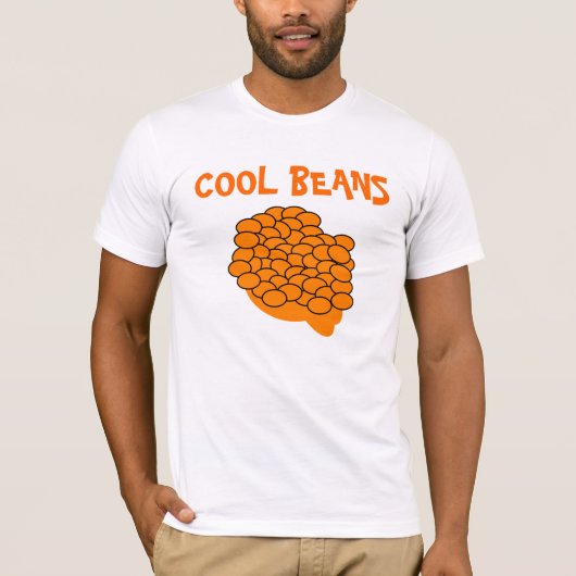 クールな豆 Tシャツ (正面)