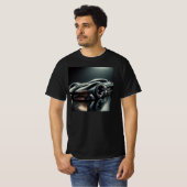 クールな車のデザイン Tシャツ (正面フル)