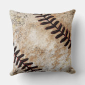 クールな野球の枕父の日の野球のギフト クッション (裏面)