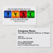 クールな野球 名刺 (正面/裏面)